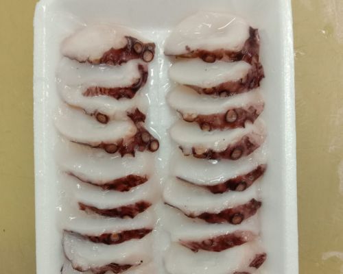 Product of PT Sari Segar Laut Indonesia - Sliced Octopusタコスライス